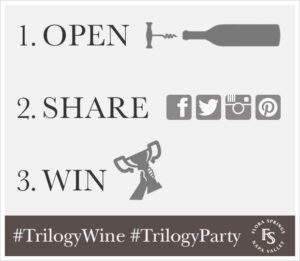 2014 Trilogy Release Party: OPen, Share & Win!