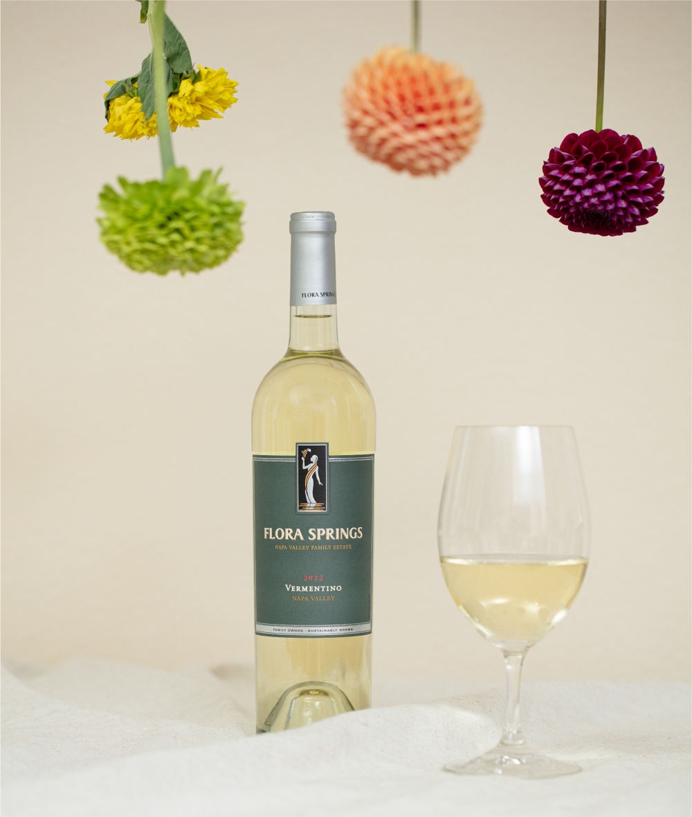 Enjoy 2022 Vermentino for White Wine Day | Flora Springs Winery Napa Valley