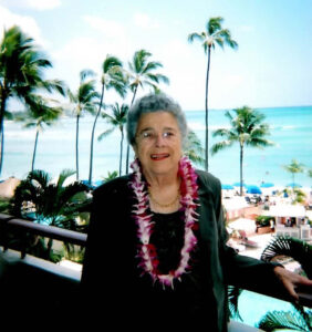 Flora Komes in Hawaii