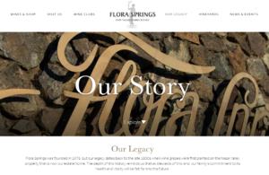 Flora Springs New Website Announcement