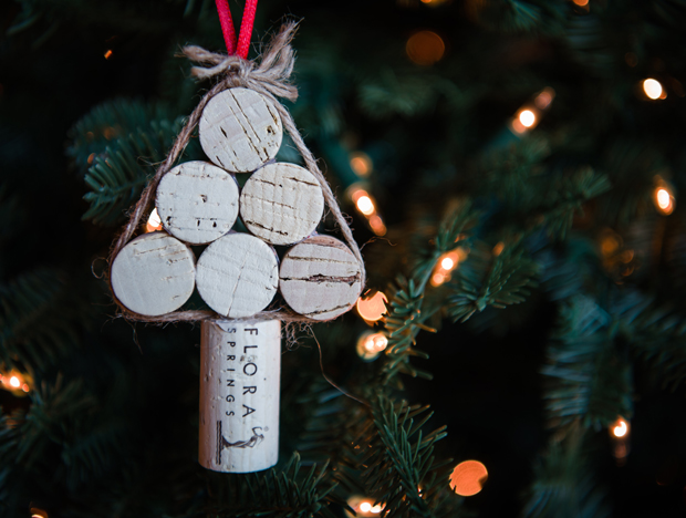 Flora Springs Holiday 2015 Wine Club Ornament