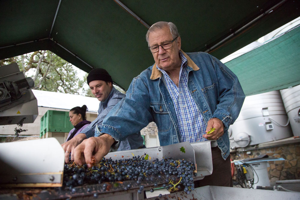 John Komes and Nat Komes of Flora Springs Winery in Napa Valley