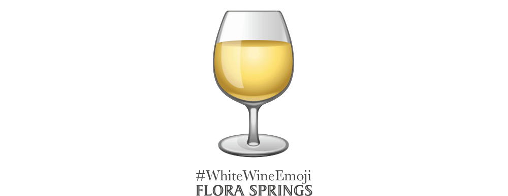 Flora Springs White Wine Emoji
