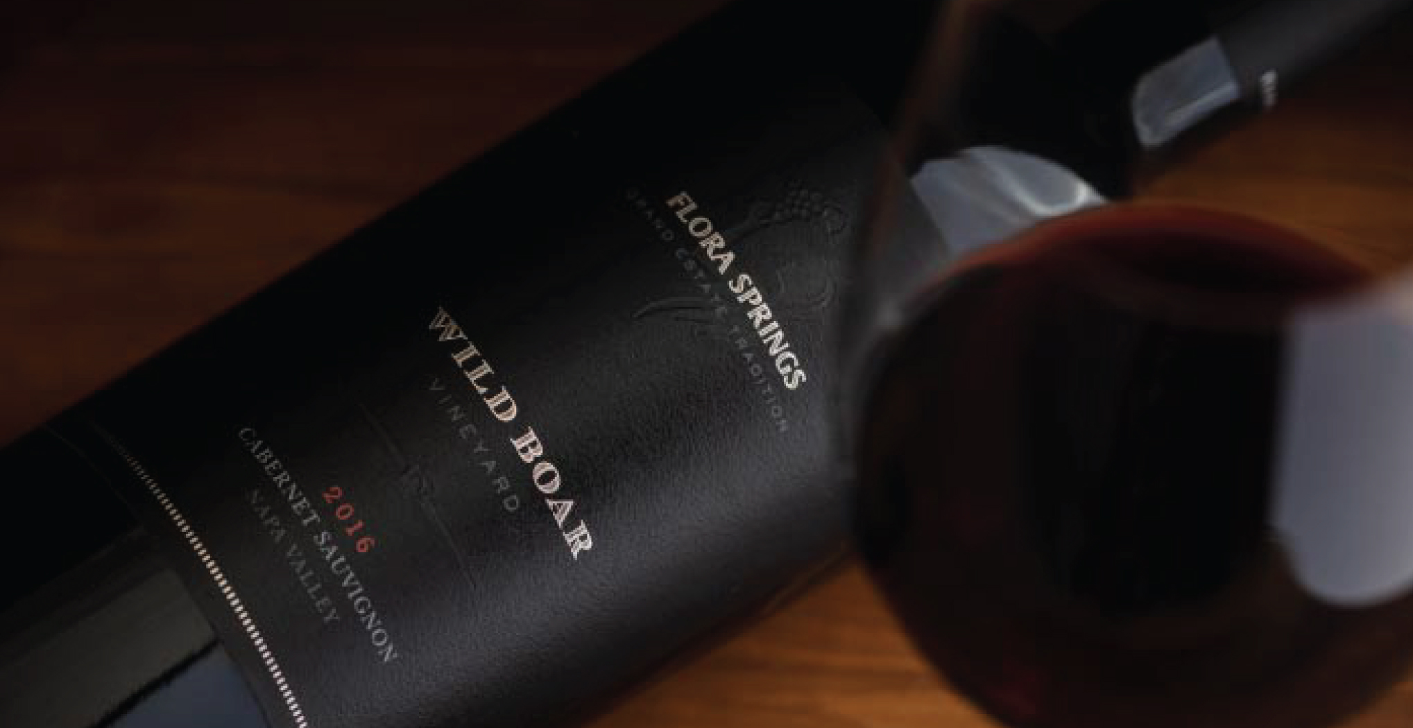 2016 Flora Springs Wild Boar Vineyard Cabernet Sauvignon.