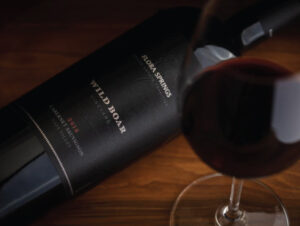 2016 Flora Springs Wild Boar Vineyard Cabernet Sauvignon.
