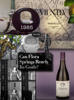 Flora Springs Timeline collage.