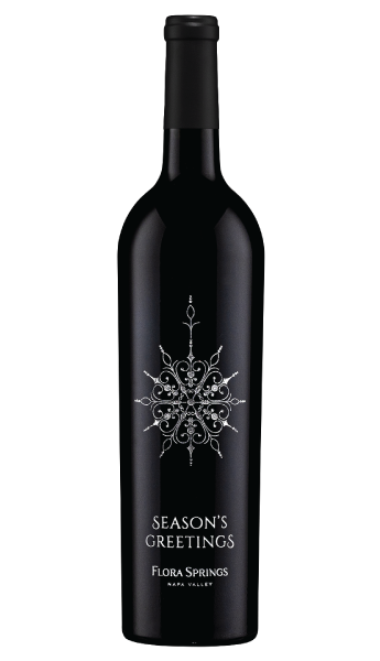 Flora Springs Snowflake holiday bottle.