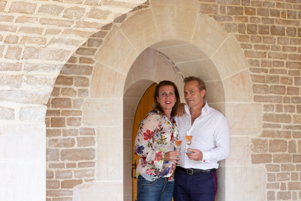 Gina Gallo-Boisset & Jean-Charles Boisset announce the opening of Flora Springs Wine Lounge in Napa.