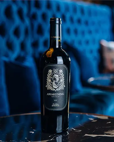 Flora’s Journey wine bottle