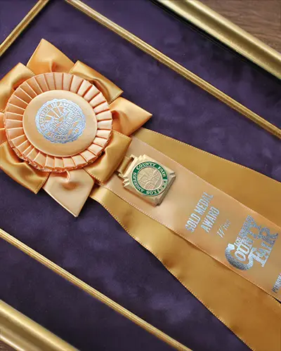 Gold medal wine award