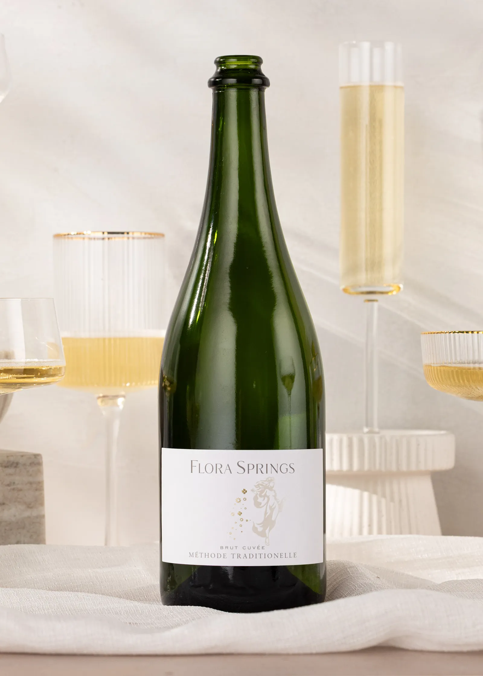 Flora Springs Brut Cuvee bottle