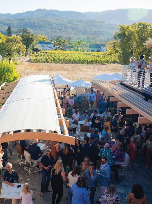 Events at Flora Springs Winery in St Helena, Napa Valley