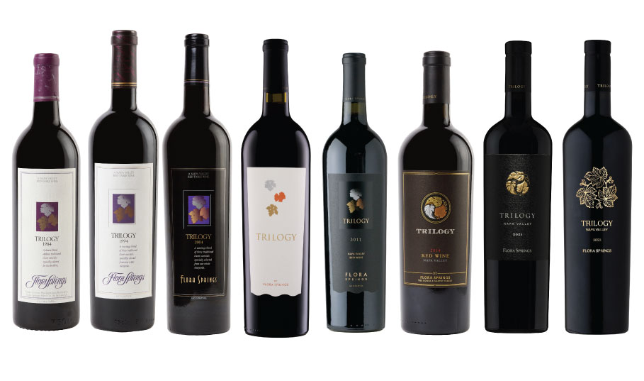 Trilogy Red Blend Through the Years | Flora Springs Napa Valley