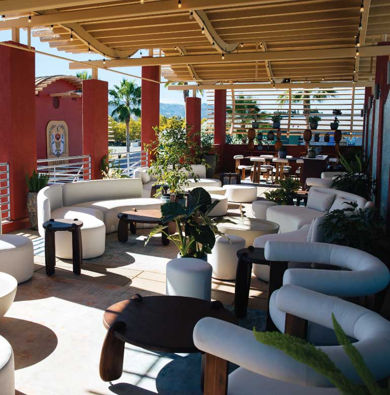 The Sky Terrace Available for Private Hire at Flora Springs Winery in St. Helena